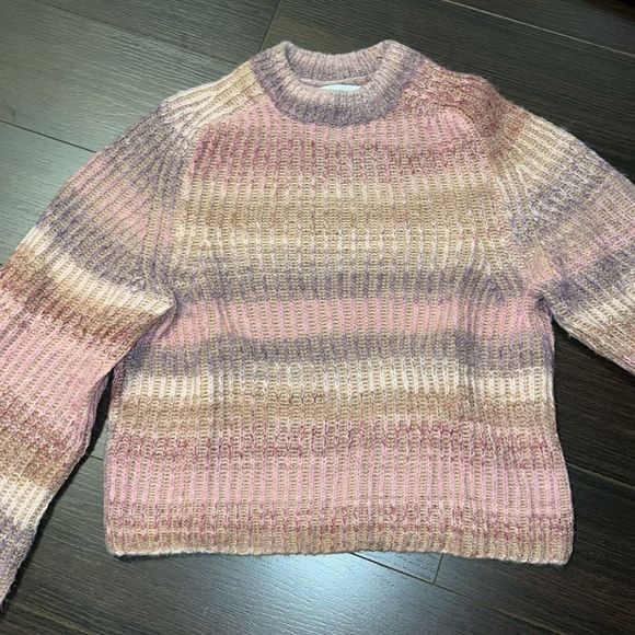 NAADAM SPACE DYE CREWNECK SWEATER, Small - Picture 6 of 9